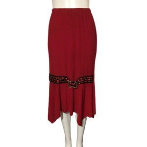 Jobi Size XL Ladies Red Skirt